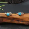 Acessório DIY de Contas para Cintura Magnesita Turquesa Azul Companheira para Artesanato e Brincadeiras com Contas Bodhi de Estrela e Lua e Contas Discípulo da Nuvem