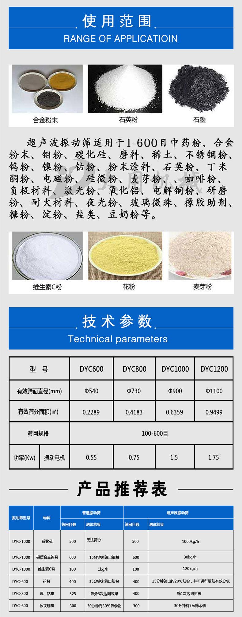 超声波旋振筛设备