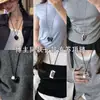 Collar Largo con Forma de Corazón Estilo Fiebre para Mujer, Cadena para Suéter Moderna y Versátil, Accesorio de Cadena de Sudadera a la Moda