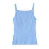 Roupas Europeias e Americanas Transfronteiriças 2025 Primavera Novo Clássico Moda Simples Regata Sem Mangas 4174322