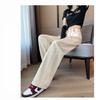 Jeans de Cintura Alta con Corazón de Amor 2026 para Mujer, Verano Holgados, Pierna Ancha Adelgazante, Pantalones Largos Versátiles Casuales de Corte A