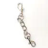 Esposas y Grilletes Sexy, Cadena con Gancho de 2 Cabezas, Collar Metálico para Cuello, Cadena de Hierro, Cadena de Tracción, Correa para Perro, Accesorios de Llavero