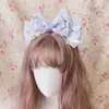 Crema color dulce original de primavera para bebé Lolita lazo extragrande pasador de pelo con lazo KC accesorios para el cabello