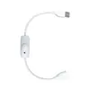 Cabo de extensão USB com interruptor personalizado 12W com botão interruptor macho para fêmea cabo de extensão multifuncional cabo de alimentação fábrica