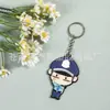 Chaveiro de Borracha Macia Antidrogas, Bombeiros, Polícia de Trânsito, Polícia Montada, Chaveiro de Polícia, Pingente de Figurine Criativo Promocional Atacado