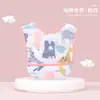 Cubo para Comer de Bebé Sin Mangas Cuatro Estaciones Algodón Puro Delgado Toalla Resbaladiza para Bebé Bata Infantil Cubo Resbaladizo para Alimentos Complementarios