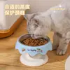 Tigela Original para Pet com Pernas Altas para Proteger o Pescoço, Tigela Única de Aço Inoxidável para Ração e Água, Tigela Antiderrapante e Anti-Derramamento para Gato, Tigela para Cachorro
