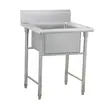 Acero Inoxidable para Hotel Lavabo Individual Acero Inoxidable Cepillado Lavabo Comercial para Cocina Fabricante de Acero Inoxidable;