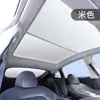 Protetor solar tipo guarda-chuva de cristal de gel embutido para cartão de carro adequado para Tesla MODEL3/Y protetor solar de carro protetor solar