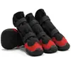 Sapatos Antiderrapantes Espessos com Forro de Fleece para Cachorros, Best-Sellers da Amazon, com Tiras Refletivas de Borracha, Botas para Cachorros à Prova de Frio para Uso Externo
