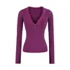 Top de Punto Sexy Estilo Puro Deseo con Encaje Patchwork, Cuello en V, Manga Larga, Nuevo Modelo de Primavera, Ajuste Ceñido a la Cintura, Camisa Base de Color Sólido