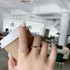 Anillo de Perlas con Cuentas Hecho a Mano de Moda Anillo Fino de Moda para Dama para Usar Apilado de Cristal Hecho a Mano Anillo Joker Venta al por Mayor