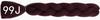 Extensão de cabelo trançado sujo transfronteiriço, cabelo trançado jumbo, cor gradiente africana, fibra química de seda de alta temperatura, peruca trançada grande