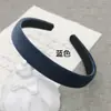 Diadema para Mujer de 2 cm de Ancho Plástico Envuelto Diadema de Sarga Elegante Simple Pana Diadema para Cabello Prensado Accesorios de Pasador