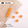 Cadena de Caramelos Cuadrados de Colores para Teléfono Móvil, Joyería, Pulsera, Hecho a Mano, Cuentas DIY, Bolsa de Cuentas Sueltas, Collar Colgante, Accesorios de Joyería para el Cabello