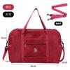 Bolsa de Almacenamiento de Viaje Plegable Impermeable Bolsa Organizadora de Ropa Portátil de Gran Capacidad Juego Superior para Maleta con Ruedas Bolsa de Viaje con Ruedas