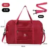 Bolsa de Almacenamiento Plegable para Viaje, Organizador de Ropa Impermeable, Cubierta de Maleta Portátil de Gran Capacidad, Bolsa de Viaje con Ruedas
