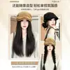 Gorro para peluca Koni para mujer, estilo todo en uno, nueva peluca retro con gorra delantera 2026 para uso diario, peluca de pelo largo liso