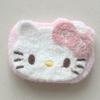 Parche de gato KT rosa de peluche para otoño e invierno, hecho a mano, para el pelo, horquilla, tocado, accesorios para teléfono móvil, flor para zapatos a juego