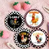 Artículos decorativos transfronterizos con etiquetado y dropshipping, posavasos aislantes antideslizantes transfronterizos peculiares, manualidades cálidas con patrones con dropshipping