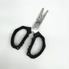 Tesoura de pesca para exterior multiuso para cortar linha Dyneema PE carbono, linha de pesca de nylon, folha de chumbo e abrir argolas para iscas de pesca