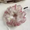 Lazo para el pelo floral de malla esponjosa romántico de primavera y verano coreano, cuerda para moño súper de hada, suave, accesorios para el pelo, estilo nuevo
