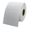 Etiqueta de Papel Adhesivo Fuerte Hecha a Medida por el Fabricante, Papel, Impermeable, Resistente al Aceite, Resistente al Desgarro, Pegatina en Blanco Extraíble