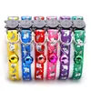 Collar de dibujos animados de pez gato lindo de 1 cm con cascabel, collar de jersey para perro anti-pérdida, decoración de hebilla de gato para collar de gato