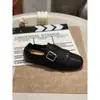 Novedad Otoño 2026 Estilo Británico Mocasines con Hebilla y Correa para Mujer, Zapatos Planos sin Cordones con Borlas, Forro de Lana, Cálidos Zapatos Individuales Retro