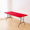 Toalha de Mesa Color Sólida Transfronteiriça de Seda Leite Elástica para Atividades ao Ar Livre, Toalha de Mesa Retangular com Elástico, Atacado