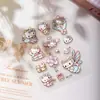 La popular colección transfronteriza linda de Cyansea de pegatinas decorativas de Sanrio Kitty, My Melody, Kuromi y Cinnamoroll