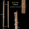 Columna Romana de Madera Maciza Hueca Semicircular Redonda Estilo Europeo Estilo Chino Fondo de Madera Tallado Francés Columna Decorativa