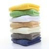 Fábrica de Origen Hotel 80G32S Blanco Satén Toalla Club Algodón Absorbente Cuadrado Pequeño Bordado Logo Algodón Puro