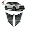 Adecuado para Toyota 20 Corolla Cross Modificado Pilar C Ventana Trasera Cromado Negro Piano Carrocería Recorte Especial