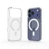Funda magnética para teléfono Apple 17 iPhone 14 Cubierta protectora magnética transparente Apple 13 Magnética Apple 16 Magnética