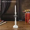 Nuevo Creativo Retro Hierro Forjado Desgastado Portavelas Foto Atmósfera Romántica Accesorio Hogar Cena a la Luz de Velas Adorno