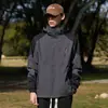 Traje de montañismo para exteriores para hombre 2023 Primavera y Otoño nueva marca de moda capa única delgado cortavientos impermeable chaqueta de viaje chaqueta para hombre