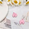 Aleación Crisantemo Margarita Pequeña Pulsera Pintada de Colores Materiales para Cadena de Teléfono DIY Cuentas Sueltas Accesorios Colgantes Accesorios de Joyería