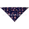 Exclusivo de fábrica para o Dia da Independência lenço para pet toalha triangular para pet toalha de baba para pet lenço para cachorro baba de cachorro