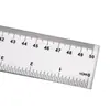 Régua plástica transparente de 50cm régua de desenho régua plástica régua de 50cm venda direta da fábrica