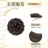 Flor de Rosa Moño para el Cabello Postizo Flor para el Cabello Pasador de Flor Herramienta de Peinado Trenzado Cabello de Princesa Postizo de Seda de Alta Temperatura