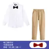 Camisa blanca pantalones negros traje de coro ropa de actuación para niños y niñas uniforme escolar uniforme de clase
