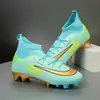 Nuevas Botas de Fútbol Flyknit Sin Costuras 2026 para Adultos Tacos AG Tacos TF Pequeños para Estudiantes Jóvenes Zapatos de Fútbol para Entrenamiento