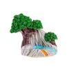 Micro-Paisagismo Criativo Rocha Artificial Árvore Musgo DIY Jardinagem Garrafa Ecológica Cena de Paisagismo Decoração Acessórios Pequenos Ornamentos