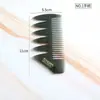 Peine Profesional de Barbero para Cabeza de Aceite, Peine Texturizado para Hombres, Peinado Vintage Hacia Atrás Engominado, Peine Paleta Grande de Dientes para Peinar