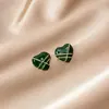 Brincos de Pérola Coreanos de Alta Qualidade 2026, Agulha de Prata Estilo Vintage Chanel Diamante Colorido Estrela de Oito Pontas Brincos de Tarraxa Atacado