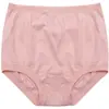 Ropa interior de anciana bragas para mujer mediana edad y ancianos transpirables holgadas talla grande de cintura alta algodón puro todo algodón triángulo bragas para personas mayores