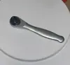 Llave de Carraca Mini de 72 Dientes 1/4 Socket Plano y Phillips Destornillador de Carraca Multifuncional de Doble Propósito