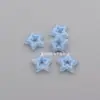 Acrílico agujero recto material con cuentas estrella hueca corazón a corazón corazón de durazno DIY joyería llavero decoración cadena para teléfono móvil