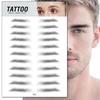 Pegatinas de Tatuaje para Bordado de Cejas Pegatinas de Tatuaje 3D para Principiantes Pegatinas de Cejas Semi-Permanentes Impermeables Pegatinas de Tatuaje Bordado de Cejas
